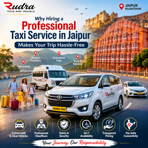 Why Hiring a Professional Taxi Service in Jaipur Makes Your Trip Hassle-Free